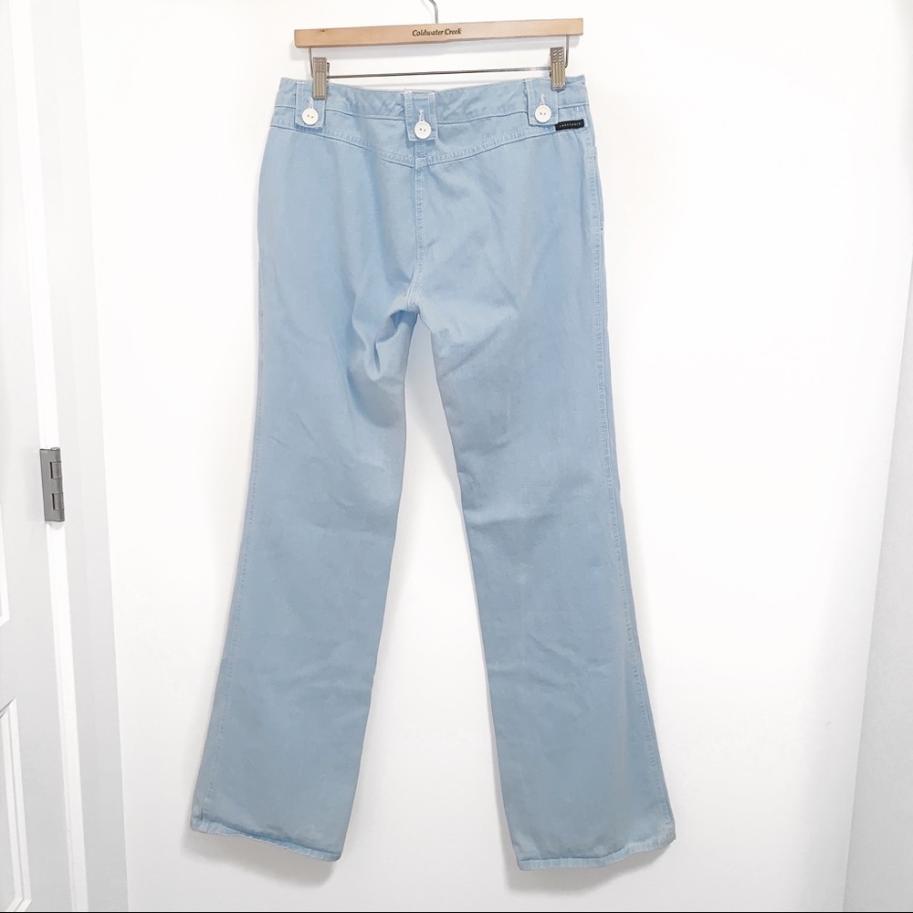 Sanctuary “Peace” Light Blue wide leg pants-8 EUC - Picture 3 of 8